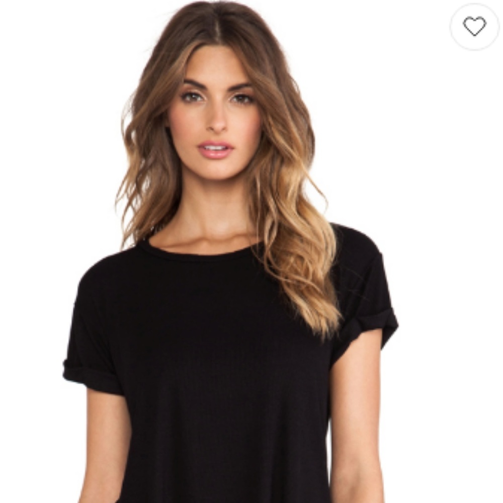 Dolan ROLLED SLEEVE BOYFRIEND TEE